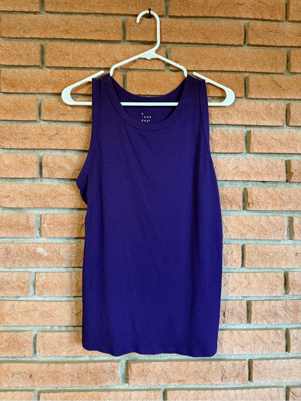 A new day tank top- Dark Purple